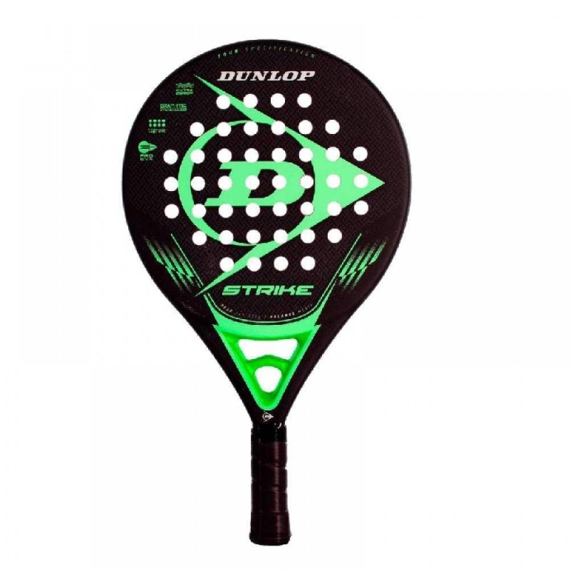 Racket Dunlop Strike Green Black