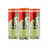 Pack of 3 Cans of Head One Padel Balls